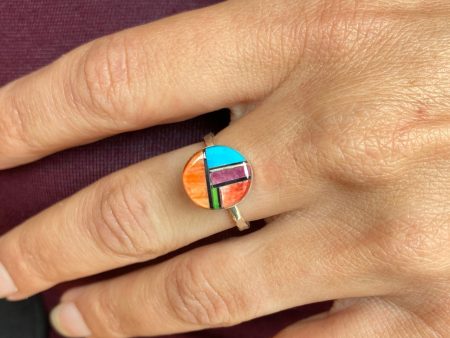 Zuni Inlay Ring Online