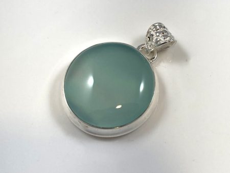 Aqua Chalcedony Pendant Online Hot Sale