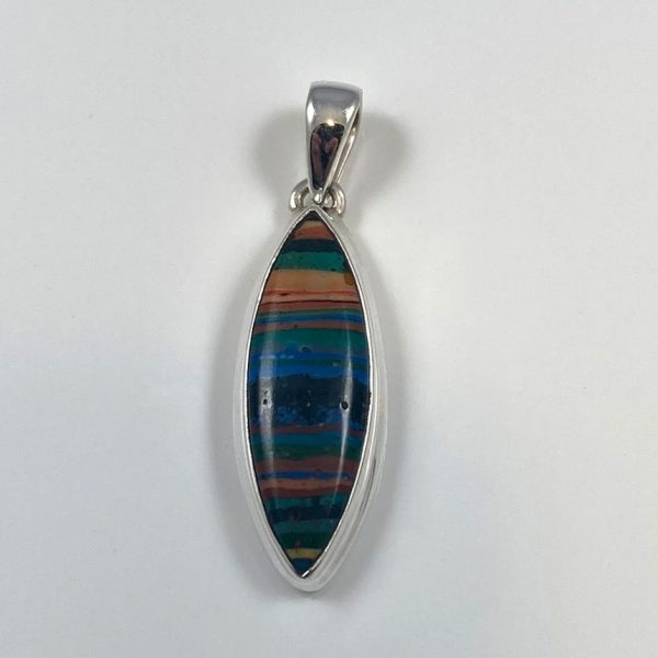 Rainbow Gem Calsilica Pendant For Discount