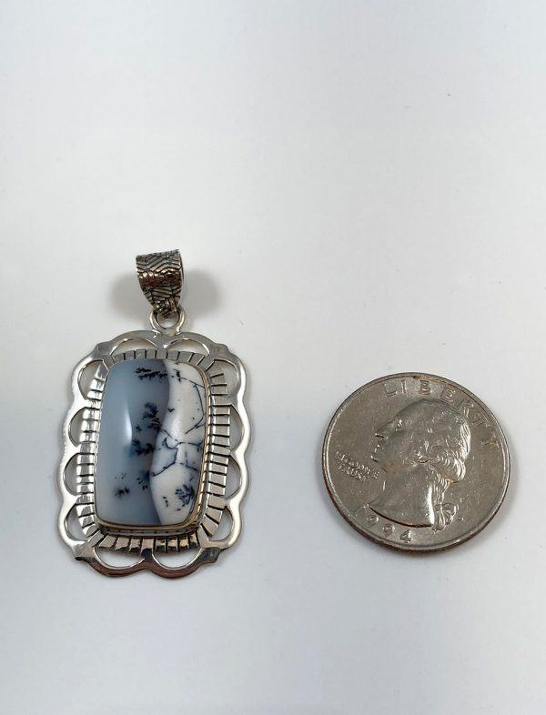 Dendrite Opal Pendant Fashion