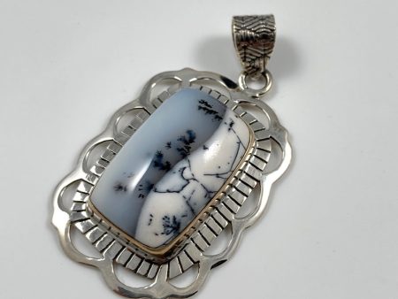 Dendrite Opal Pendant Fashion