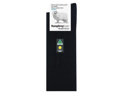 HUMPHREY LAW - 49C - FINE MERINO WOOL HEALTH SOCK For Sale