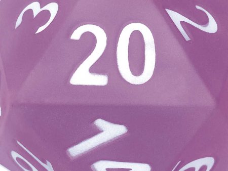 Purple Foam 5in D20 Dice Discount