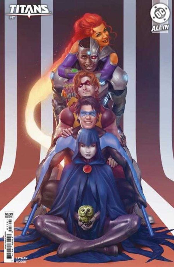 Titans #17 Cover B Rahzzah Card Stock Variant For Discount