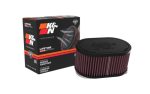 K&N 2-1 8in DUAL FLG 6-1 4 X 4inOD 3inH Universal Clamp-On Air Filter For Cheap