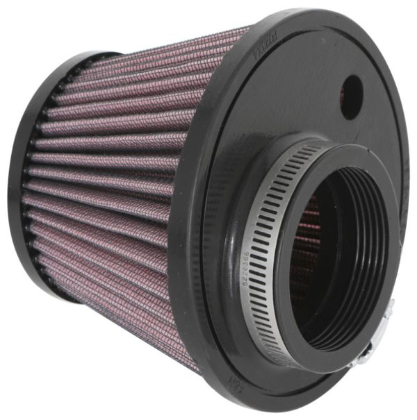 K&N Universal Clamp-On Air Filter 2.375in Flg ID x 5.21875in B OD x 3.5in T OD x 3.75in H For Discount