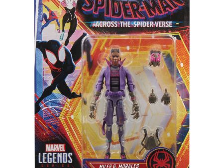 Spider-Man Atsv Legends 6in Miles G Morales Action Figure For Sale