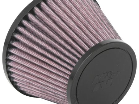 K&N Universal Clamp-On Air Filter 2.375in Flg ID x 5.21875in B OD x 3.5in T OD x 3.75in H For Discount