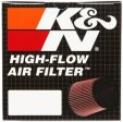 K&N Filter Universal Rubber Filter Round Straight 3.5in Flange ID x 5in OD x 8.5in H Online Hot Sale