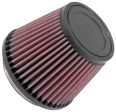 K&N Filter Universal Rubber Filter 3 1 2 inch Flange 5 inch Base 3 1 2 inch Top 4 inch Height on Sale